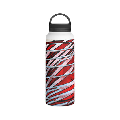 Madison Fletcher - Spring Force, Abstractly - Stainless Steel Water Bottle