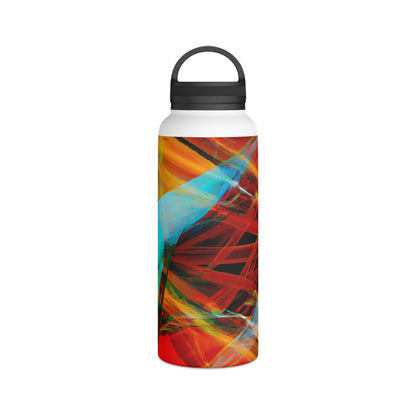 Clara Beckett - Electromagnetic Force, Abstractly - Stainless Steel Water Bottle