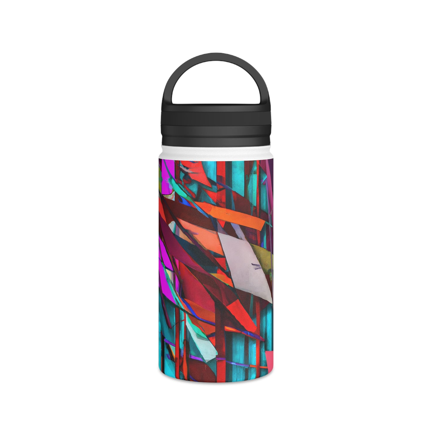 Iris Leonard - Electric Force, Abstractly - Stainless Steel Water Bottle