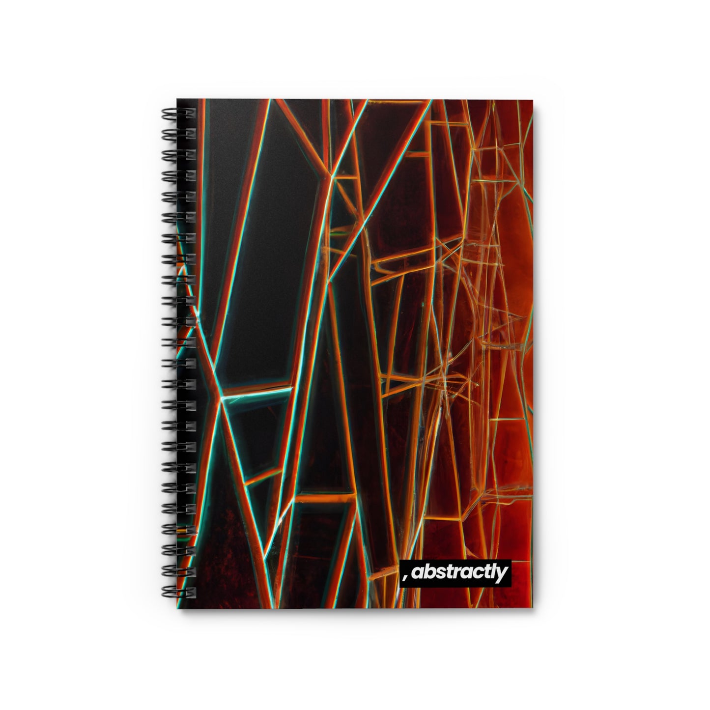 Alec Richardson - Tension Force, Abstractly - Spiral Notebook