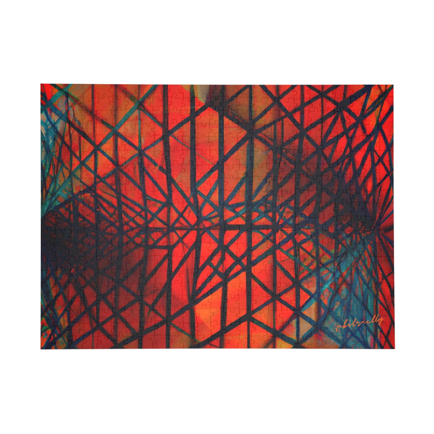 Harold Fitzsimmons - Tension Force, Abstractly - Puzzle