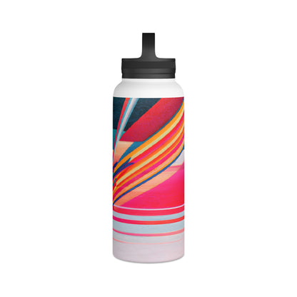 Elizabeth Perkins - Electric Force, Abstractly - Stainless Steel Water Bottle