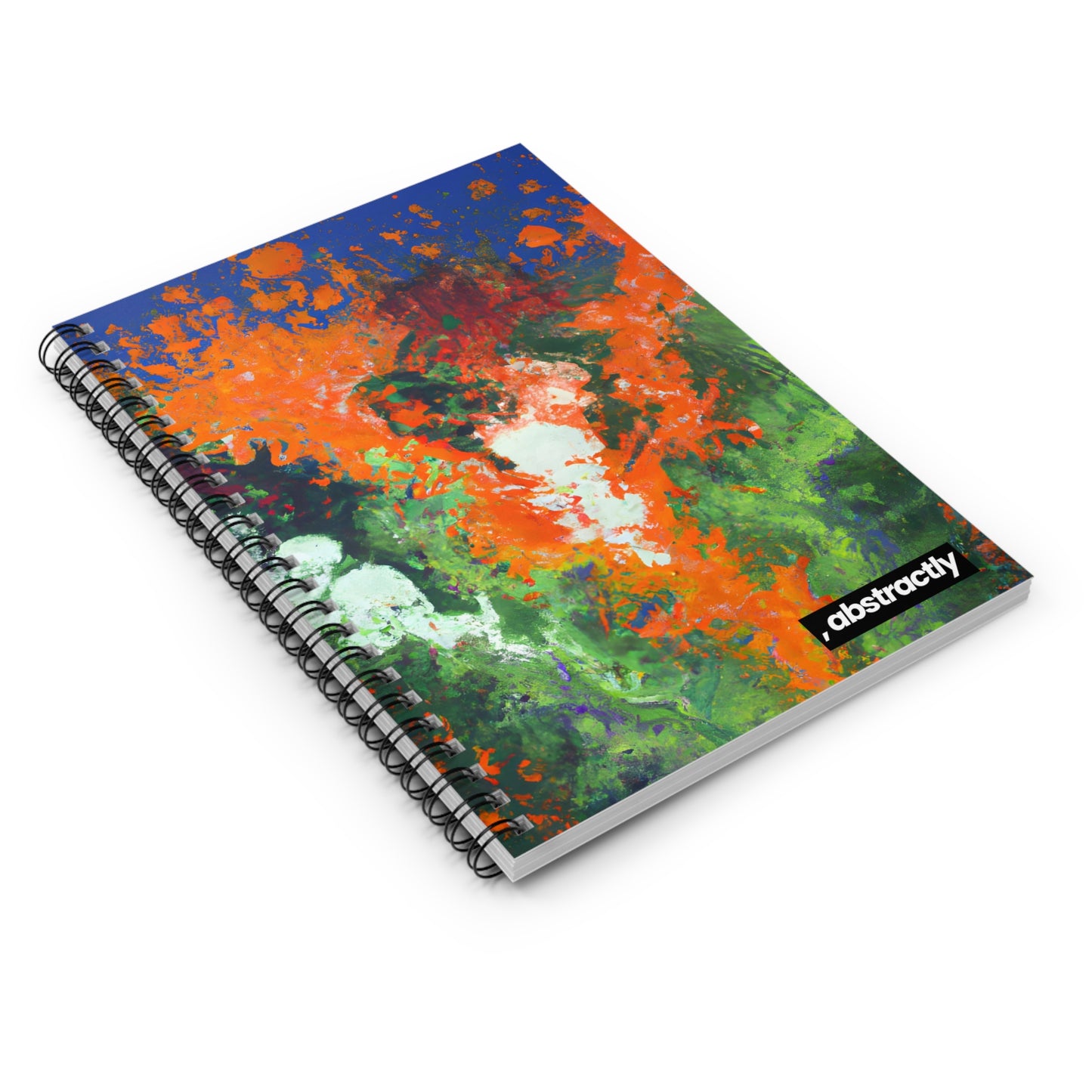 Galactic Oxide - Chemistry, Abstractly - Spiral Notebook