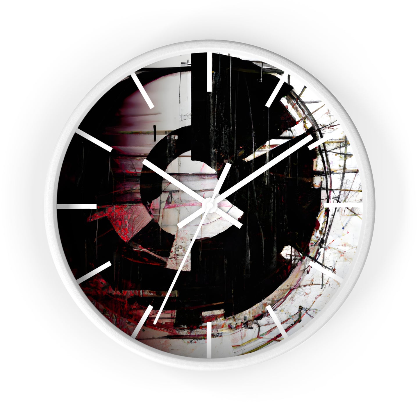 Theodore Rosenberg - Tension Force, Abstractly - Wall Clock