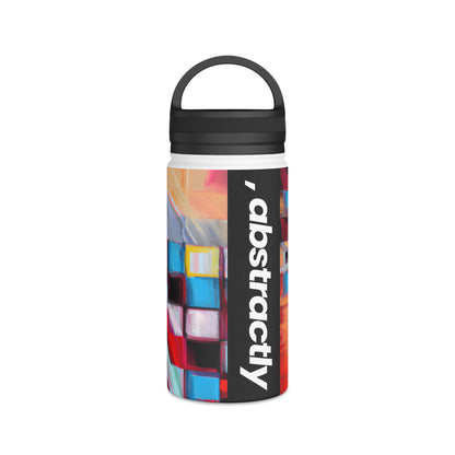 Theodore Bishop - Friction Force, Abstractly - Stainless Steel Water Bottle