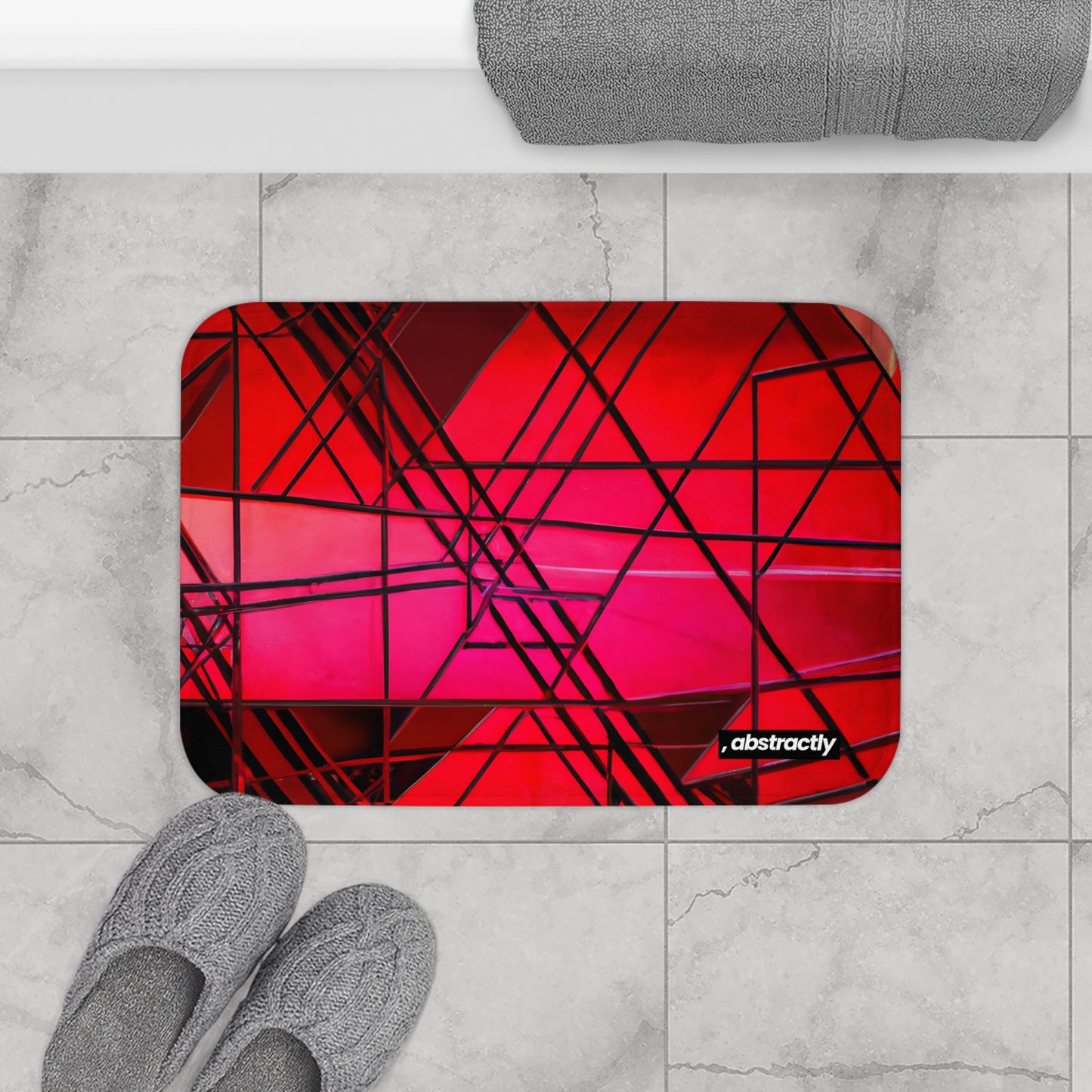 Amelia Hartley - Weak Force, Abstractly - Bath Mat