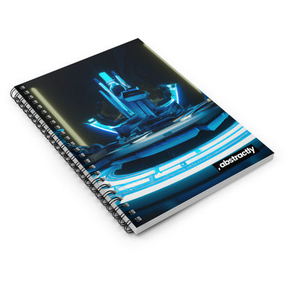 Vertex Financial - Asset, Abstractly - Spiral Notebook