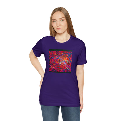 Solarian Crystal Prism - Neon, Abstractly - Tee