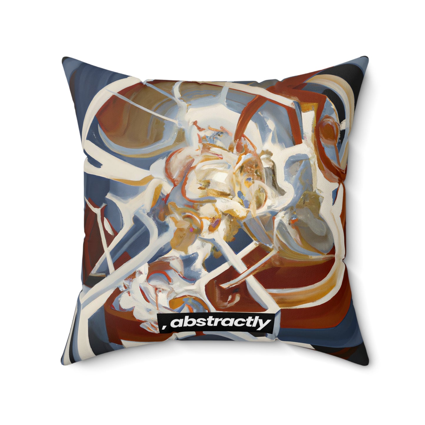 Lucas Sedgwick - Strong Force, Abstractly - Faux Suede Throw Pillow