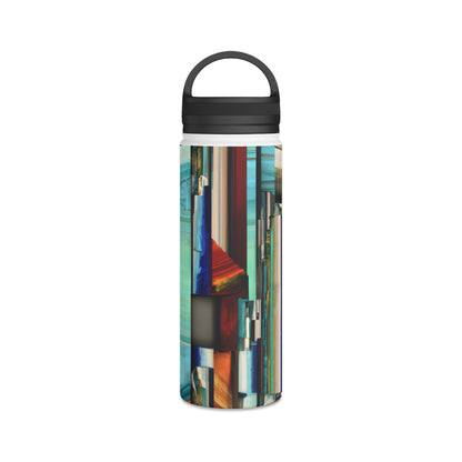 Alexandra Bouchard - Applied Force, Abstractly - Stainless Steel Water Bottle