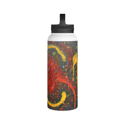 Aeronite Alloy - Chemistry, Abstractly - Stainless Steel Water Bottle