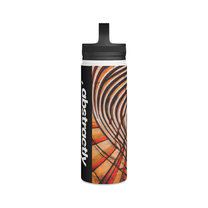 Adelaide Thornton - Magnetic Force, Abstractly - Stainless Steel Water Bottle