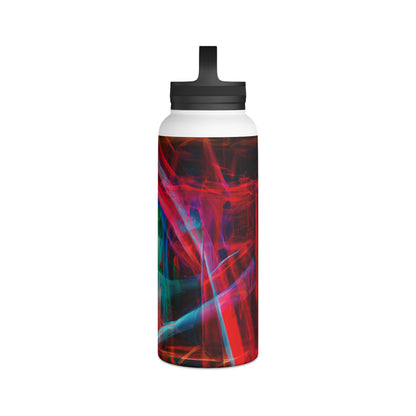 Maria Everton - Weak Force, Abstractly - Stainless Steel Water Bottle