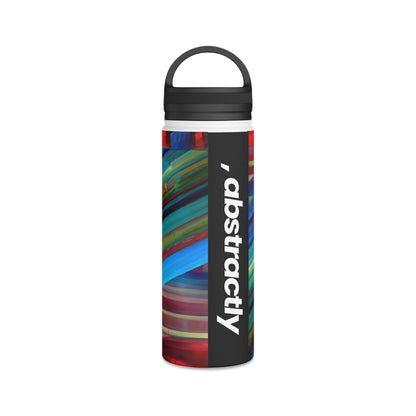 Elise Hofmann - Strong Force, Abstractly - Stainless Steel Water Bottle