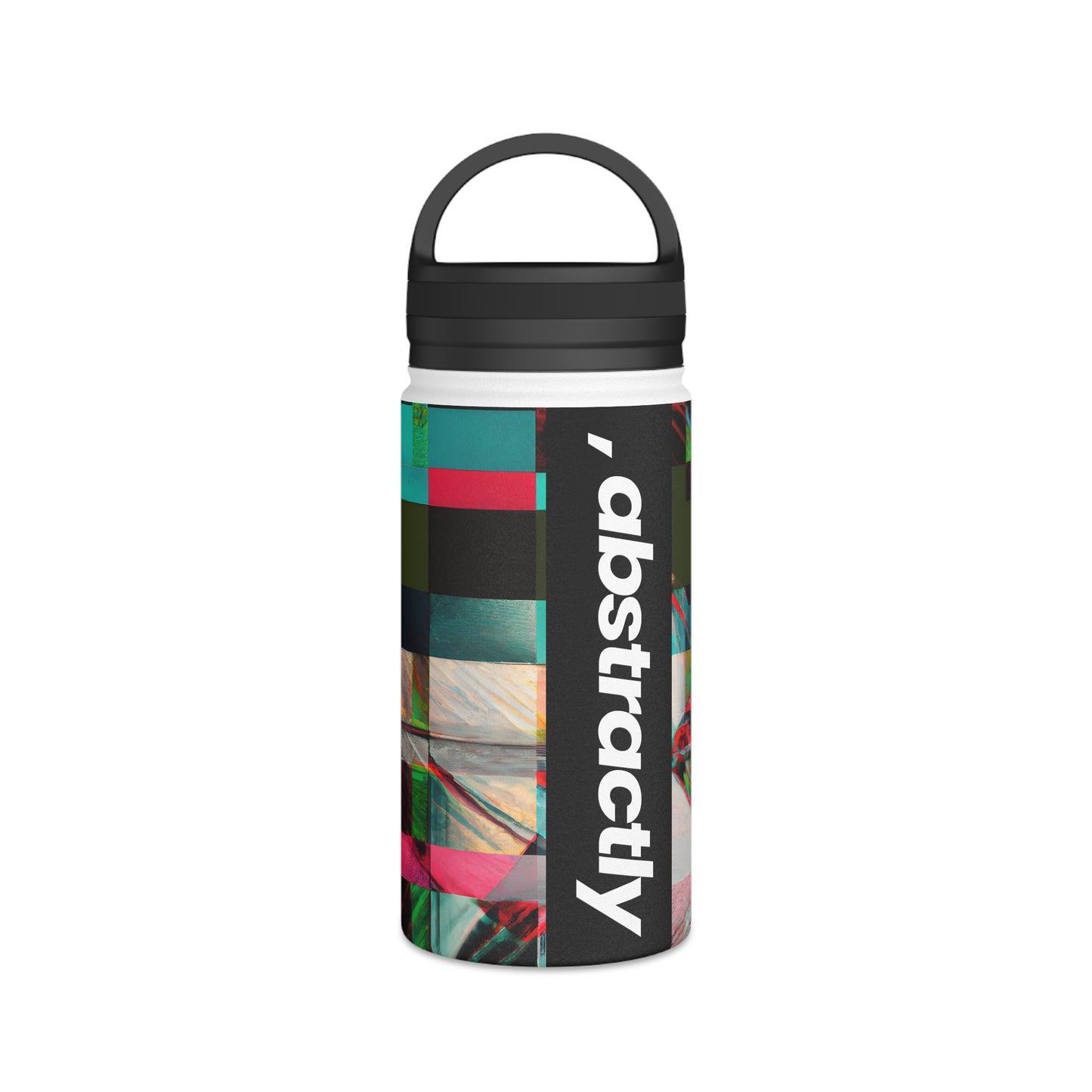 Adrian Goddard - Applied Force, Abstractly - Stainless Steel Water Bottle