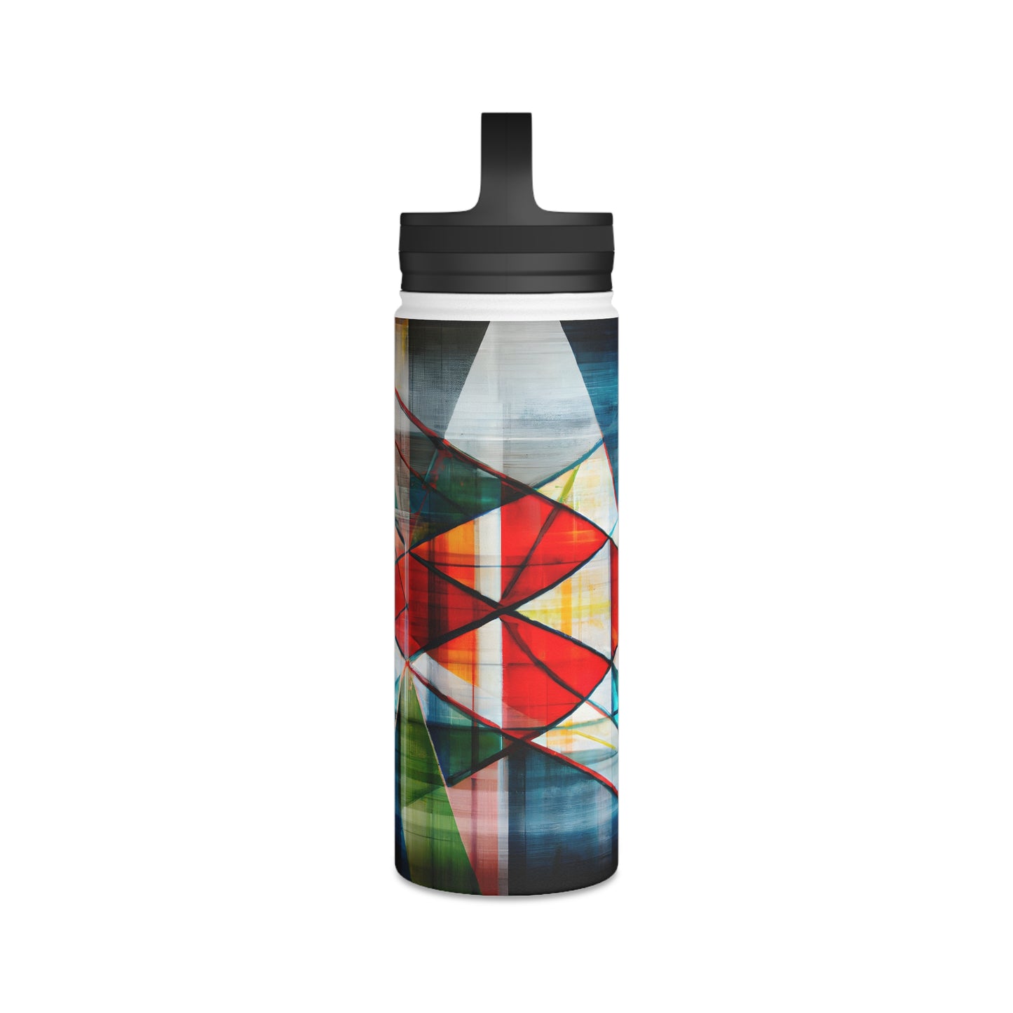 Lillian Czerny - Friction Force, Abstractly - Stainless Steel Water Bottle