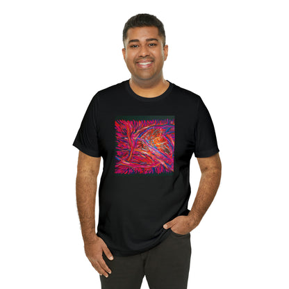 Solarian Crystal Prism - Neon, Abstractly - Tee