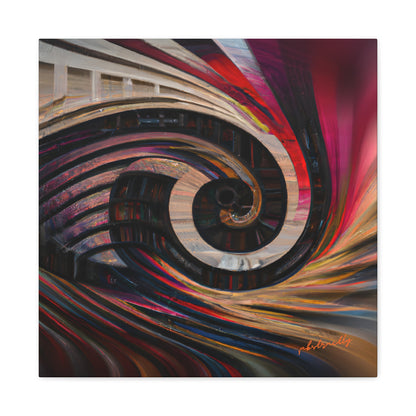 George Strickland - Gravity Force, Abstractly - Canvas