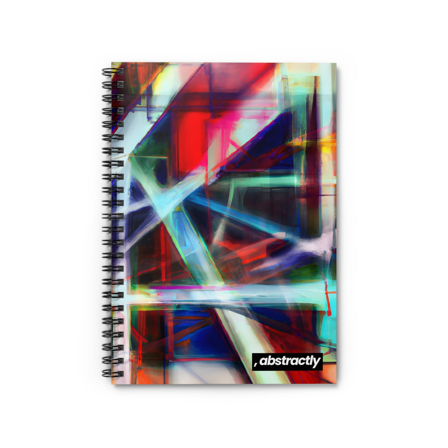 Leonard Kleinberg - Electric Force, Abstractly - Spiral Notebook