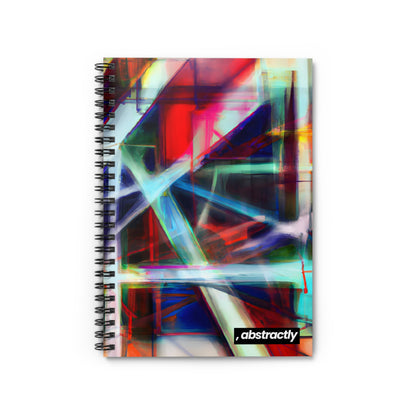 Leonard Kleinberg - Electric Force, Abstractly - Spiral Notebook