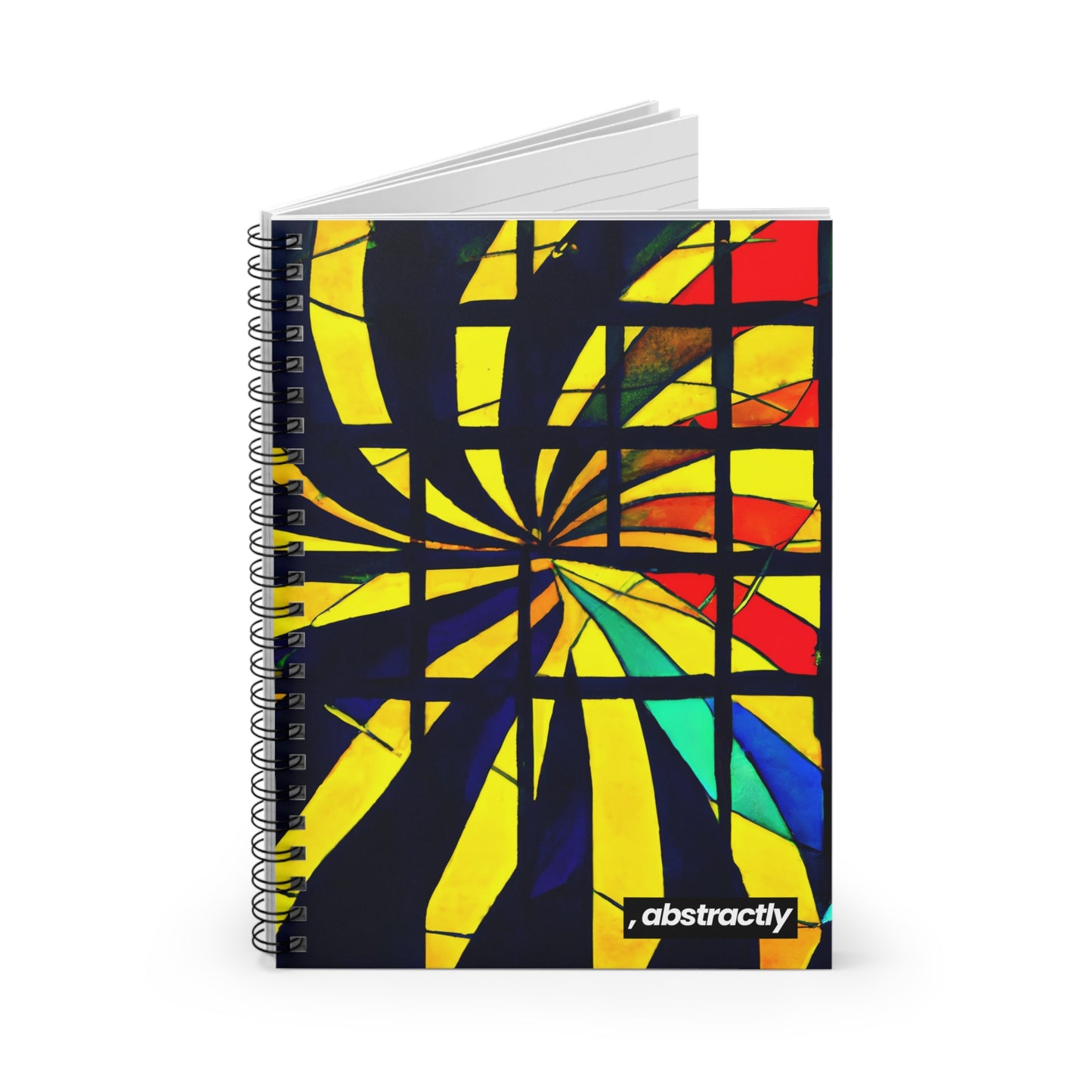 Geraldine Sutherland - Normal Force, Abstractly - Spiral Notebook