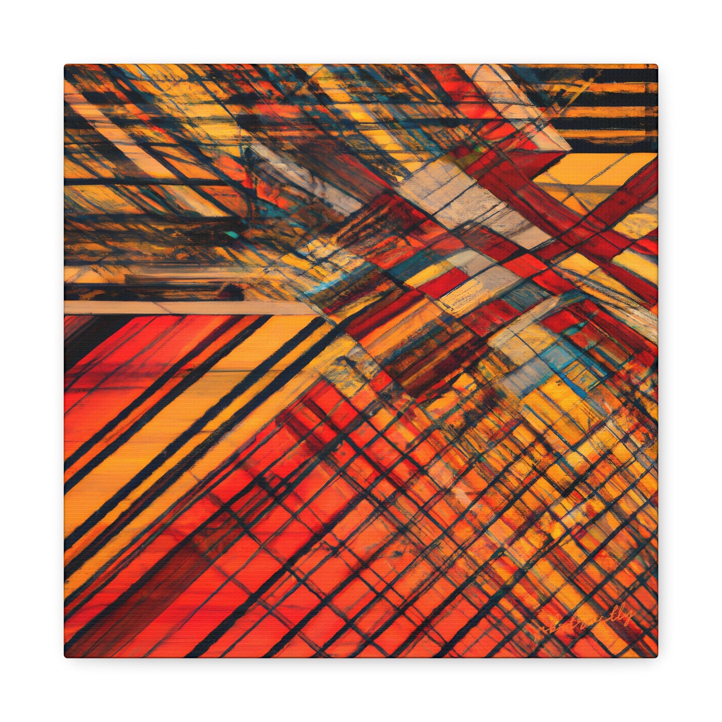 Milo Radcliffe - Strong Force, Abstractly - Canvas