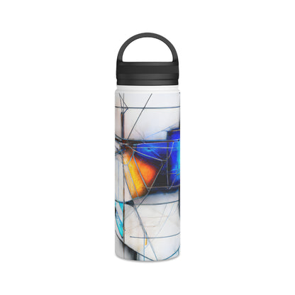 Frederick Hansen - Strong Force, Abstractly - Stainless Steel Water Bottle