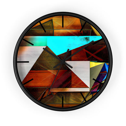 Julian Firth - Friction Force, Abstractly - Wall Clock