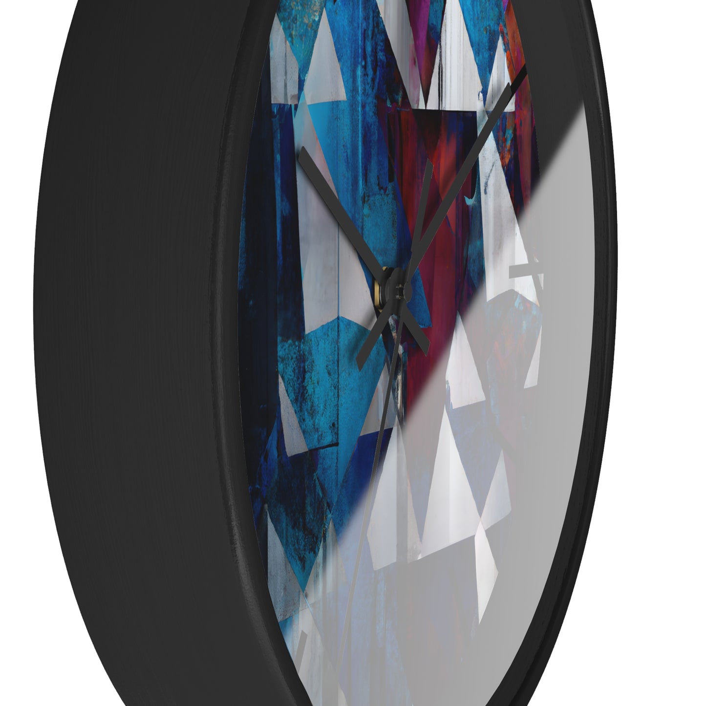 Mila Forsythe - Friction Force, Abstractly - Wall Clock