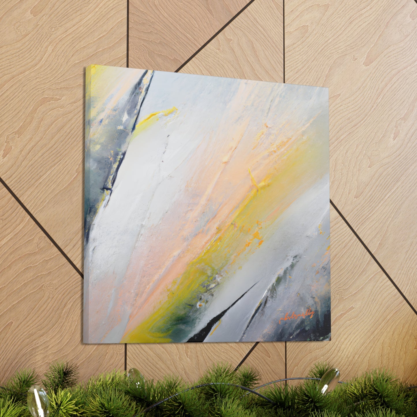 Astroflite Crystal - Aluminum, Abstractly - Canvas