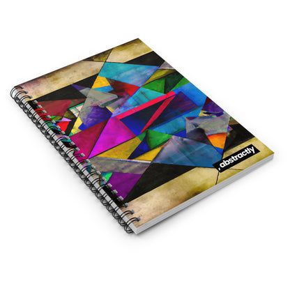 Lena Hartmann - Gravity Force, Abstractly - Spiral Notebook