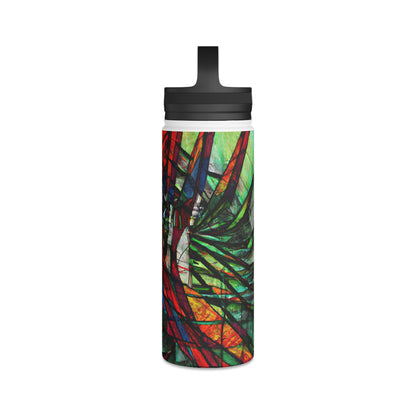 Nora Blythe - Gravity Force, Abstractly - Stainless Steel Water Bottle