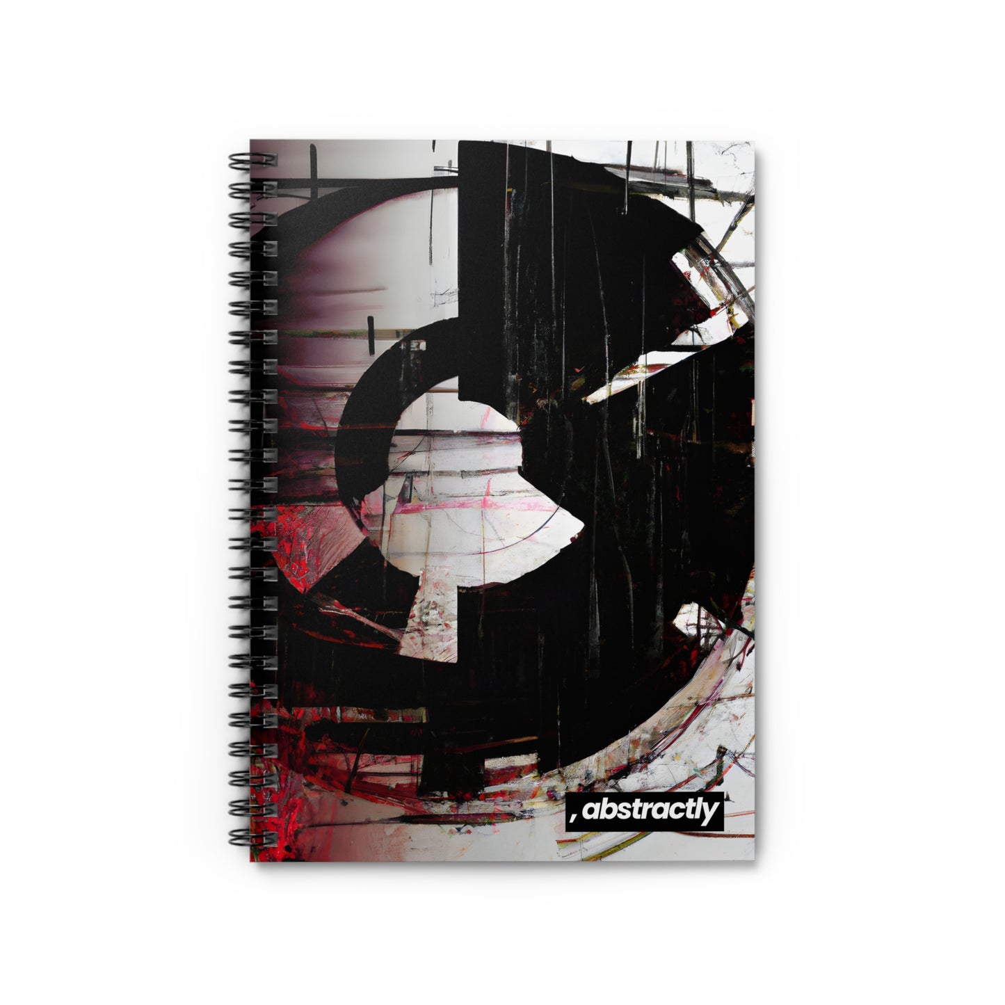 Theodore Rosenberg - Tension Force, Abstractly - Spiral Notebook