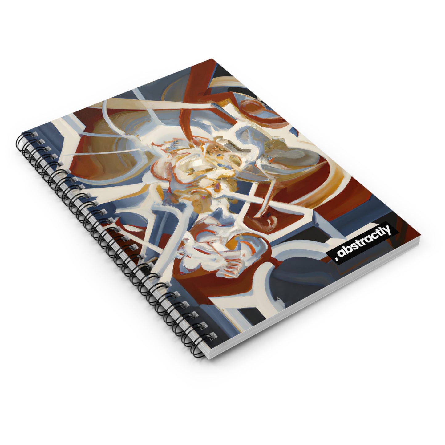 Lucas Sedgwick - Strong Force, Abstractly - Spiral Notebook