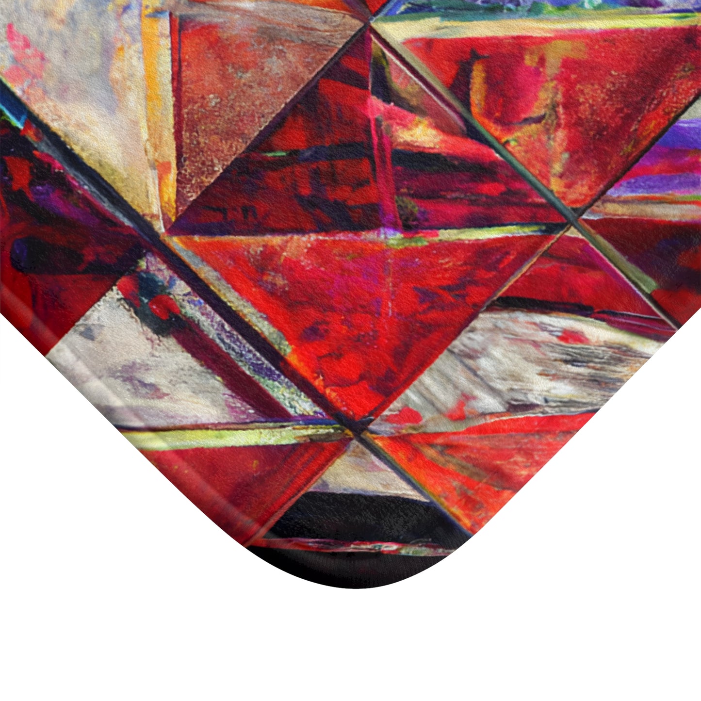 Nancy Hartley - Friction Force, Abstractly - Bath Mat