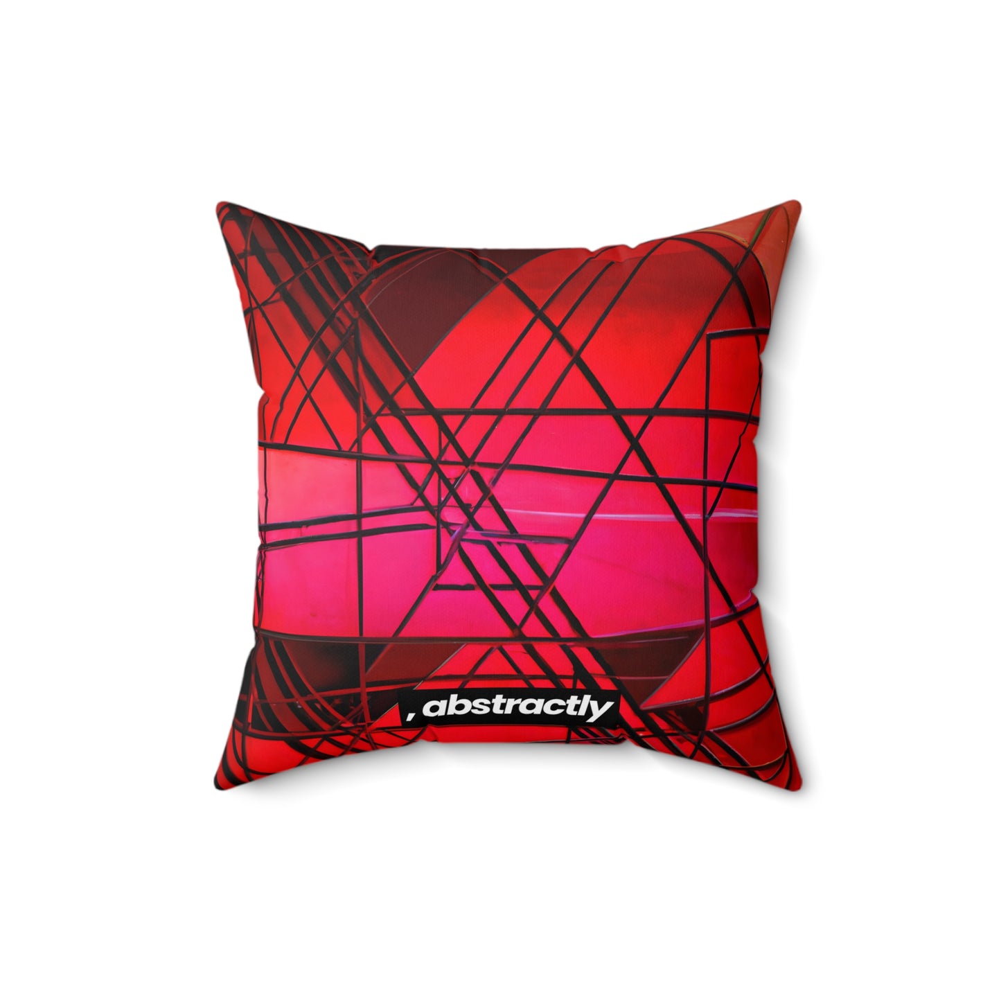 Amelia Hartley - Weak Force, Abstractly - Faux Suede Throw Pillow