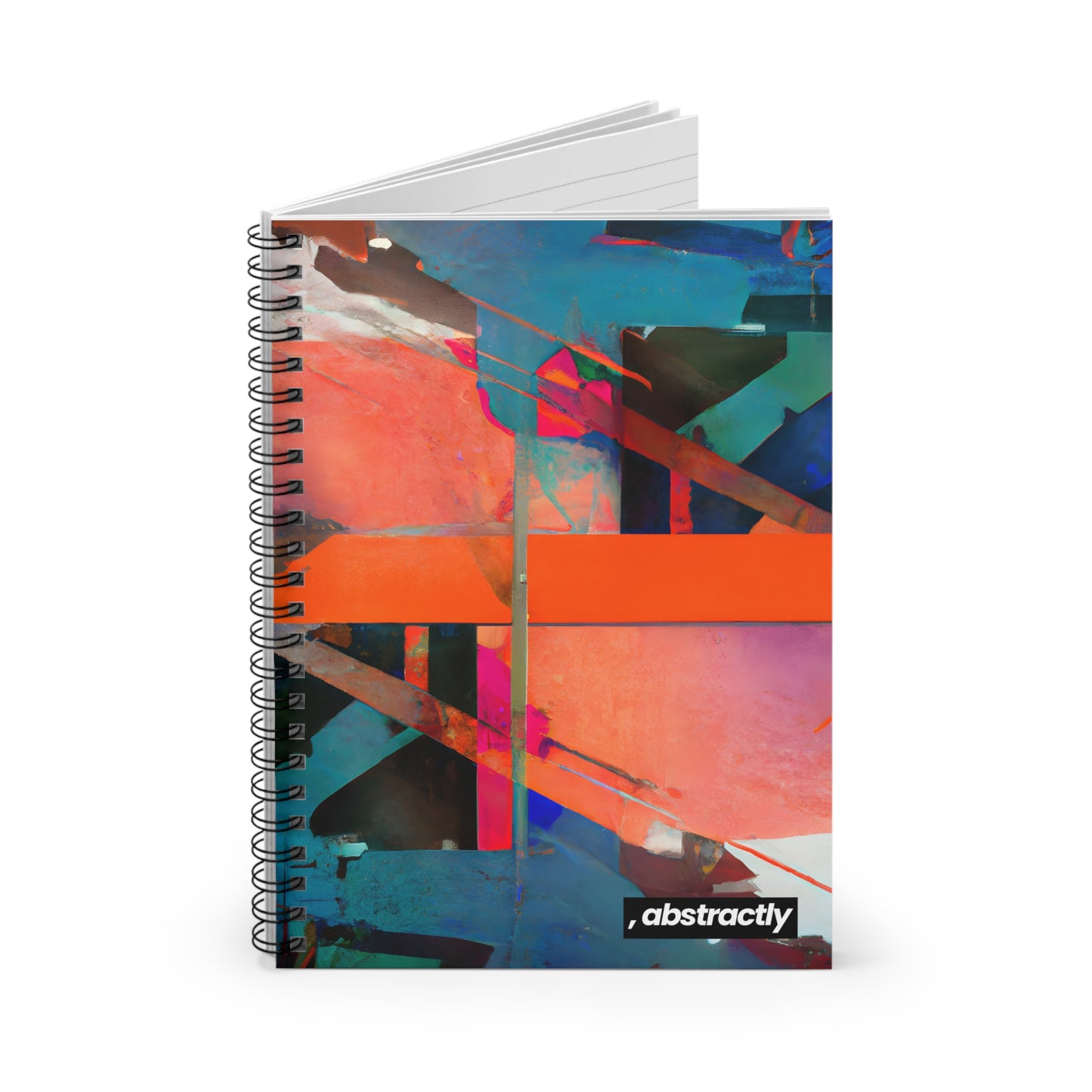 Ariana Sanders - Tension Force, Abstractly - Spiral Notebook