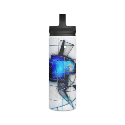 Frederick Hansen - Strong Force, Abstractly - Stainless Steel Water Bottle