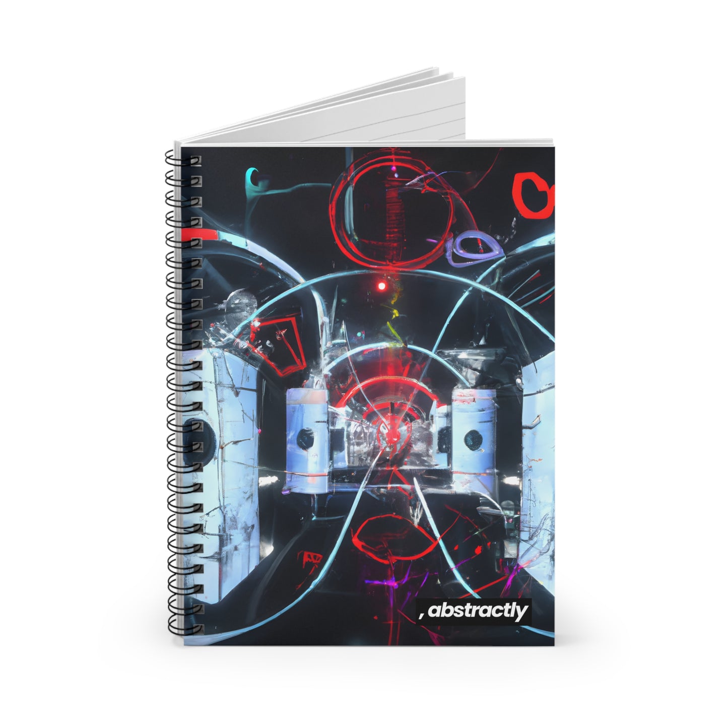 Summit Wealth - Asset, Abstractly - Spiral Notebook