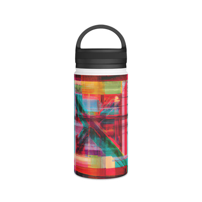 Mildred Hawking - Friction Force, Abstractly - Stainless Steel Water Bottle