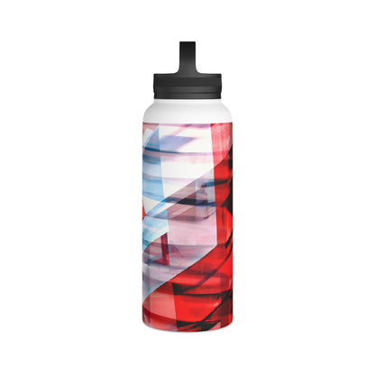 Maxwell Chamberlain - Applied Force, Abstractly - Stainless Steel Water Bottle