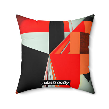 Julia Blackburn - Weak Force, Abstractly - Faux Suede Throw Pillow