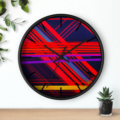 Leonard Goldstein - Air Resistance Force, Abstractly - Wall Clock