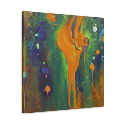 Quantum Sapphire Element - Chemistry, Abstractly - Canvas