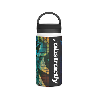 Janet Riggs - Applied Force, Abstractly - Stainless Steel Water Bottle