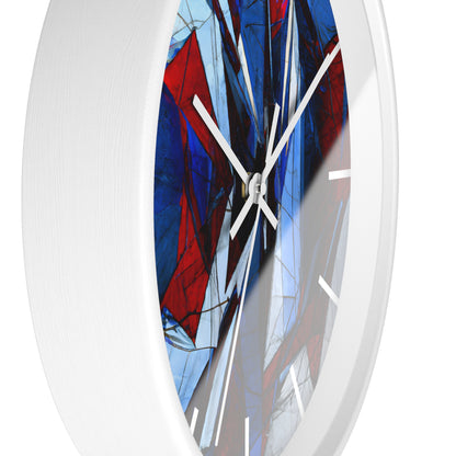 Elaine Hutchins - Normal Force, Abstractly - Wall Clock