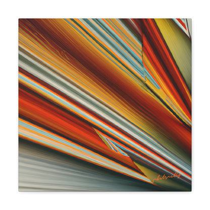 Melvin Strickland - Friction Force, Abstractly - Canvas