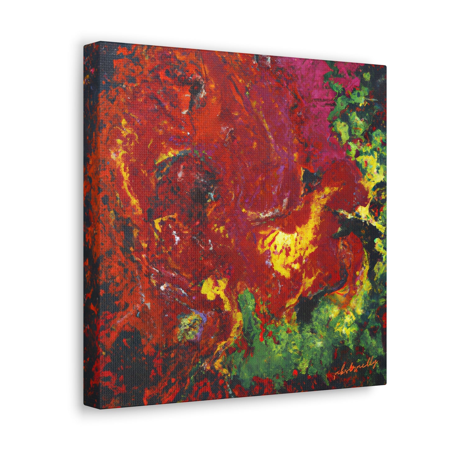 Johannsonite Crystal - Chemistry, Abstractly - Canvas