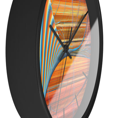 Lawrence Rosenfield - Spring Force, Abstractly - Wall Clock