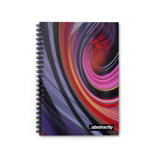 Adelaide Kaczynski - Air Resistance Force, Abstractly - Spiral Notebook